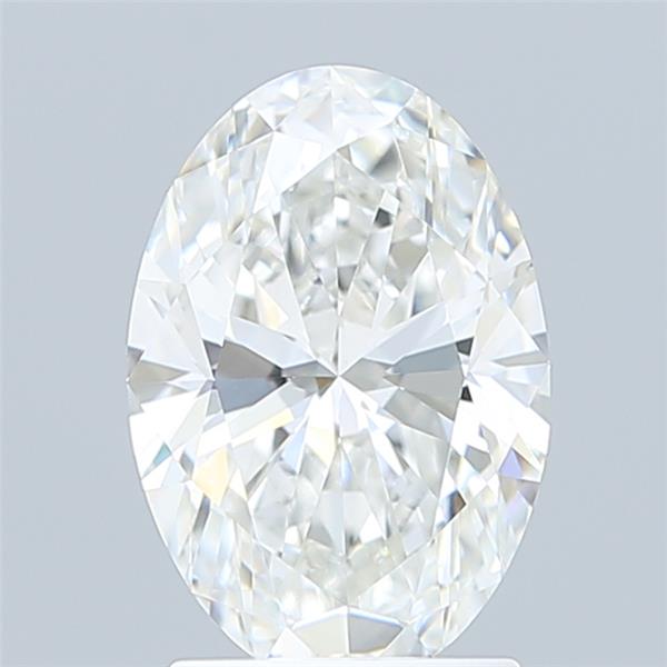 2.06 ct. oval Lab Grown Diamond front image