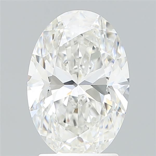 2.55 ct. oval Lab Grown Diamond front image