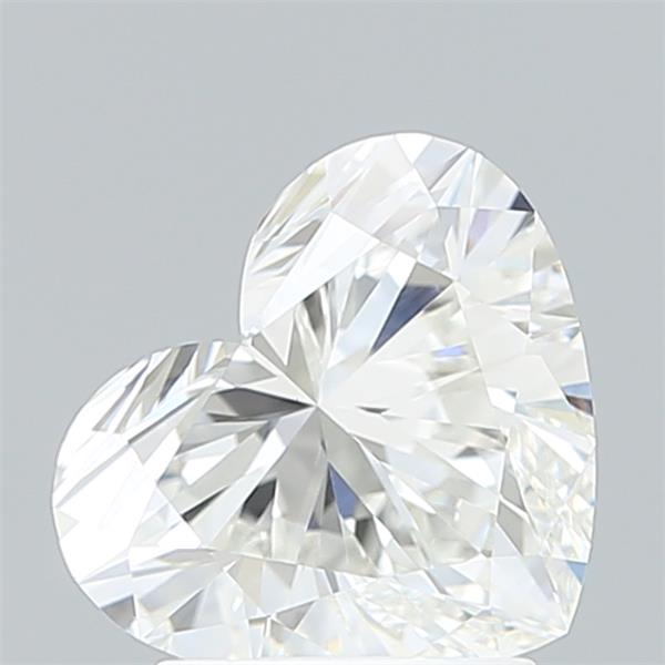 2.10 ct. heart Lab Grown Diamond front image