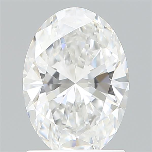 1.28 ct. oval Lab Grown Diamond front image