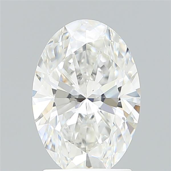 2.10 ct. oval Lab Grown Diamond front image