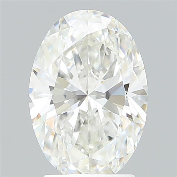 2.53 ct. oval Lab Grown Diamond front image