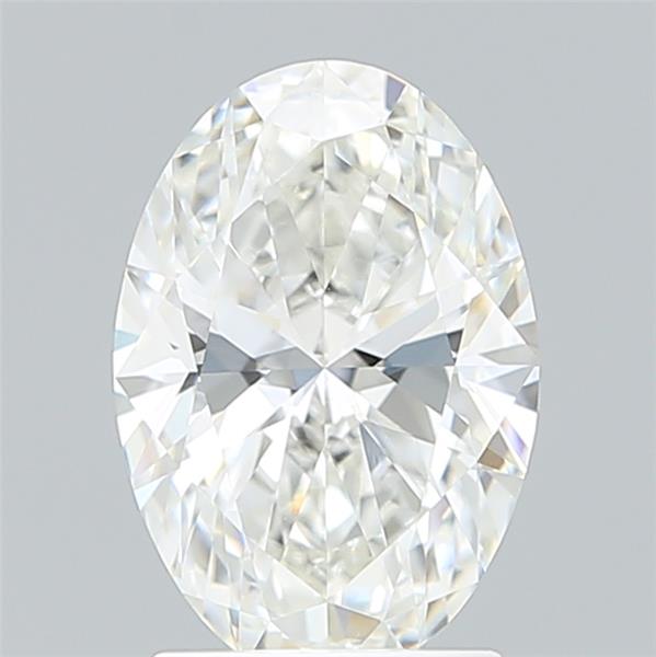 2.02 ct. oval Lab Grown Diamond front image