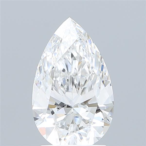 2.10 ct. pear Lab Grown Diamond front image