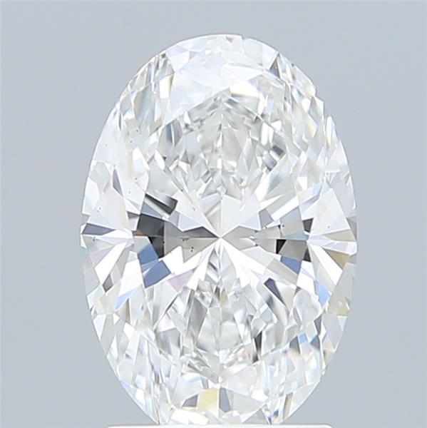 2.08 ct. oval Lab Grown Diamond front image