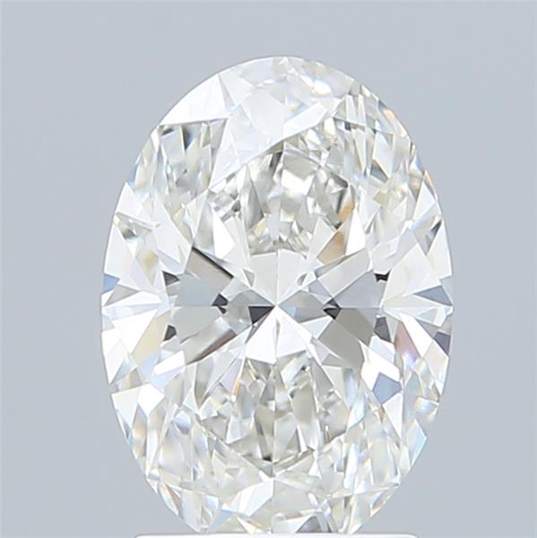 2.10 ct. oval Lab Grown Diamond front image