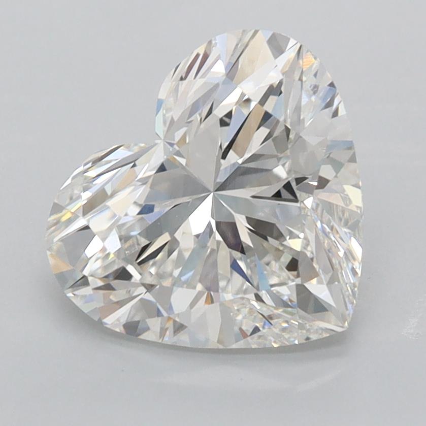 2.56 ct. heart Lab Grown Diamond front image
