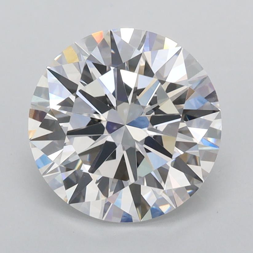 2.56 ct. round Lab Grown Diamond front image