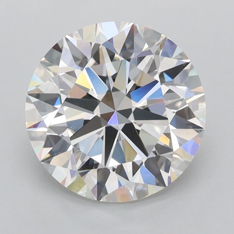 2.50 ct. round Lab Grown Diamond front image