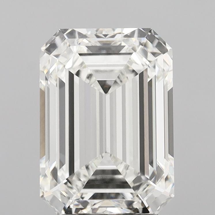 4.15 ct. emerald Lab Grown Diamond front image