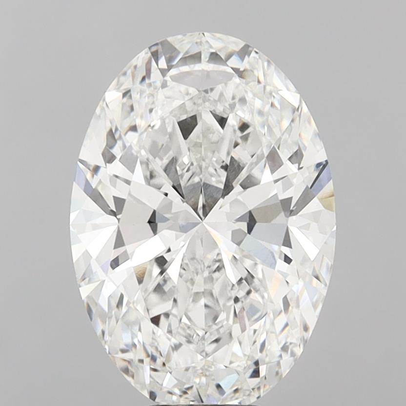 8.07 ct. oval Lab Grown Diamond front image