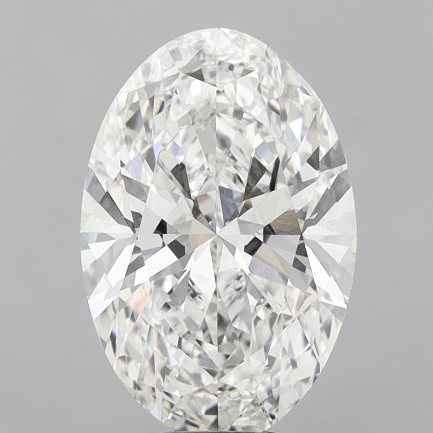 8.08 ct. oval Lab Grown Diamond front image