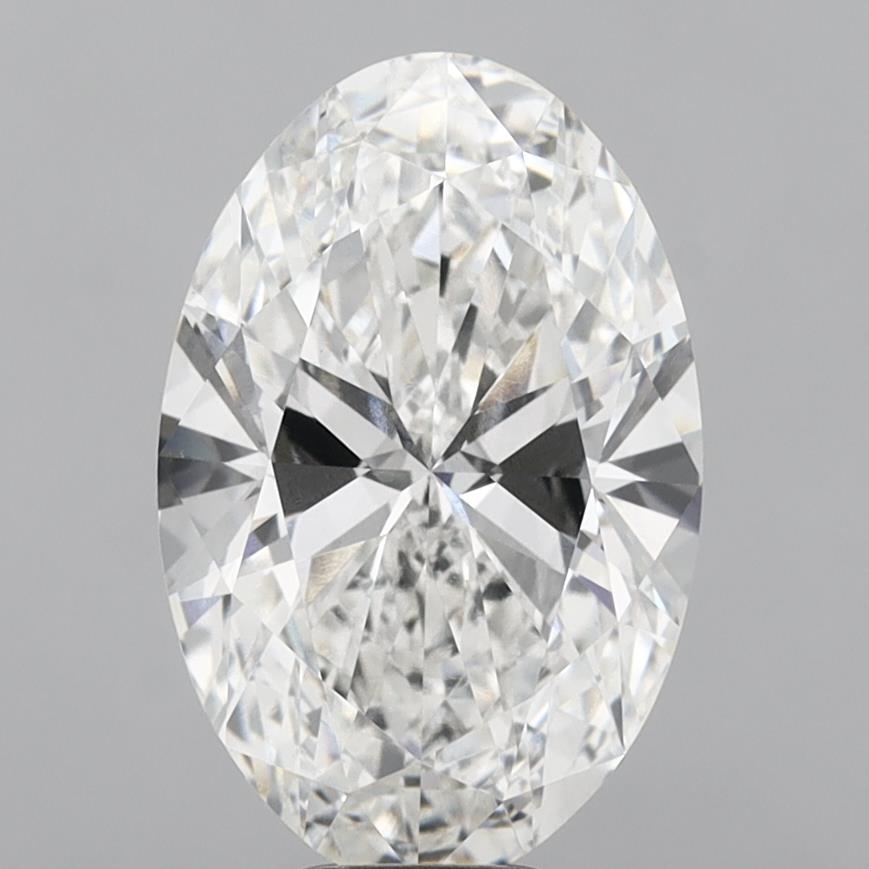 8.09 ct. oval Lab Grown Diamond front image
