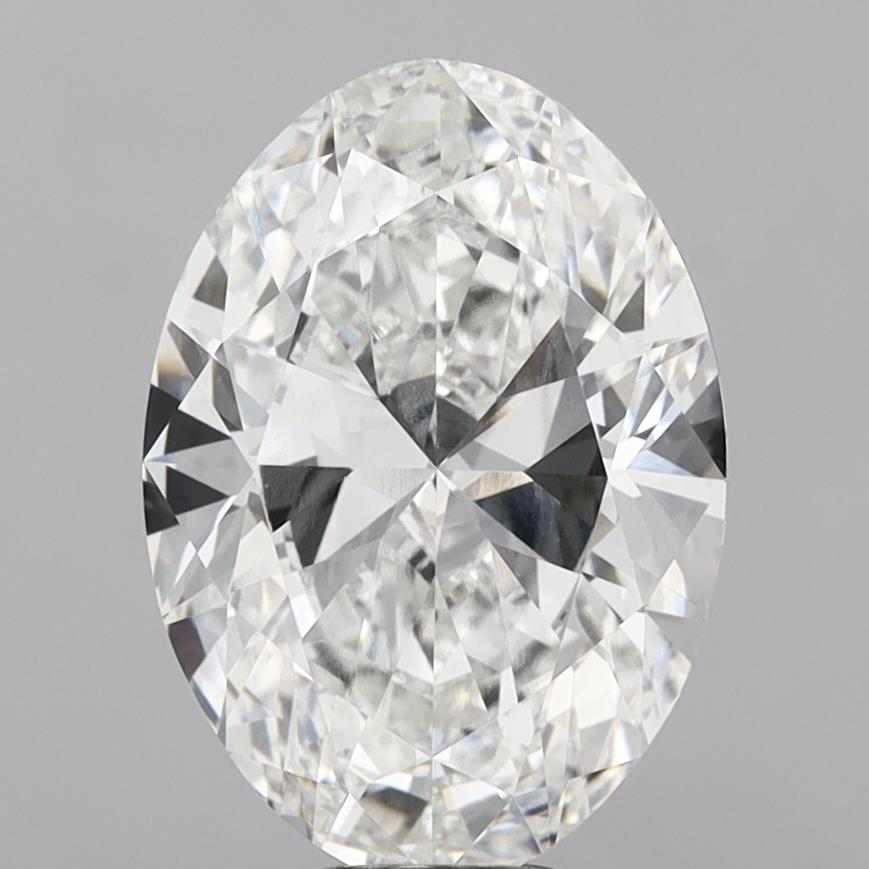 9.05 ct. oval Lab Grown Diamond front image