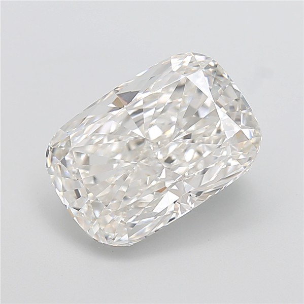 6.14 ct. cushion Lab Grown Diamond front image