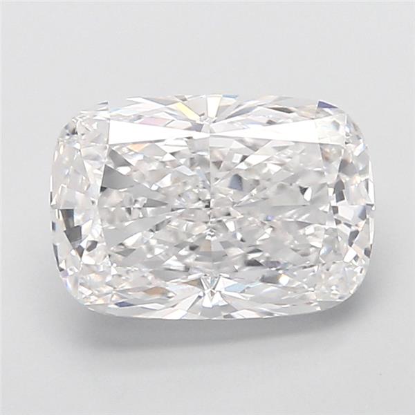 6.08 ct. cushion Lab Grown Diamond front image