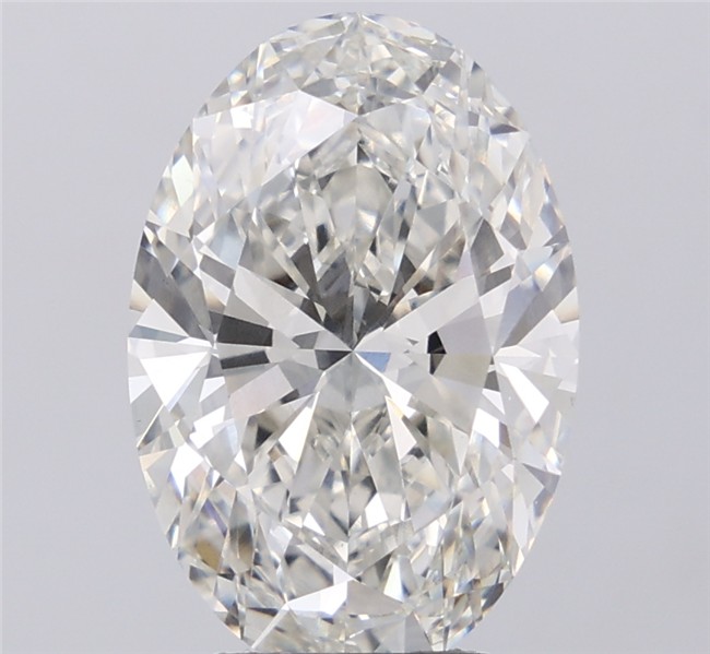 6.07 ct. oval Lab Grown Diamond front image