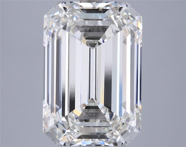 5.10 ct. emerald Lab Grown Diamond front image