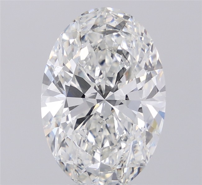 4.05 ct. oval Lab Grown Diamond front image