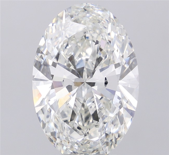 6.03 ct. oval Lab Grown Diamond front image