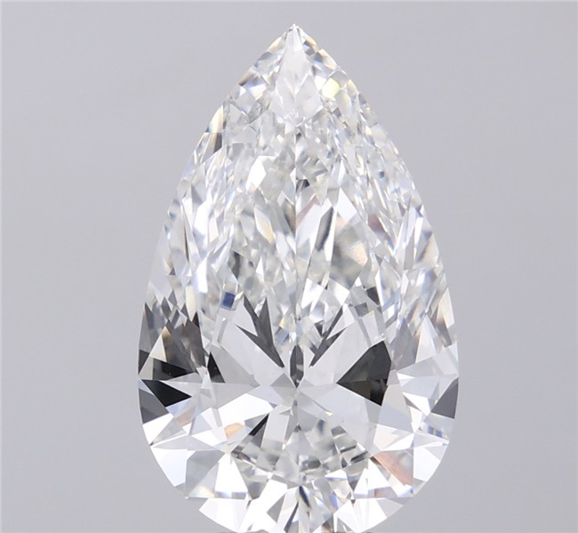 7.04 ct. pear Lab Grown Diamond front image