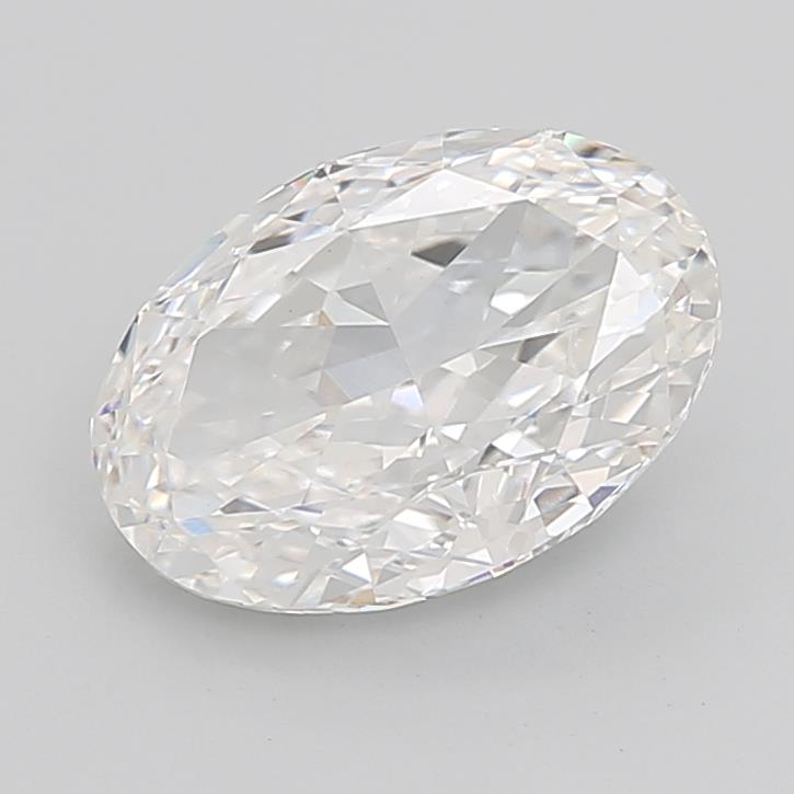 6.08 ct. oval Lab Grown Diamond front image