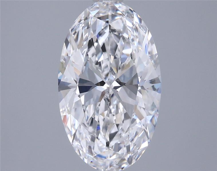 2.08 ct. oval Lab Grown Diamond front image