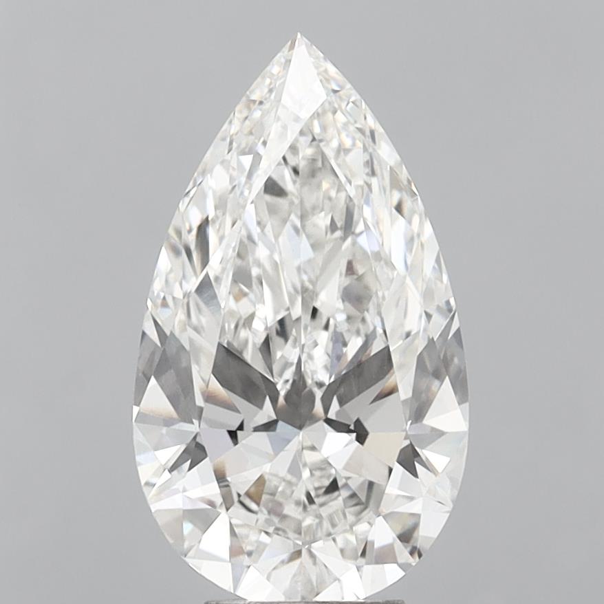 6.06 ct. pear Lab Grown Diamond front image