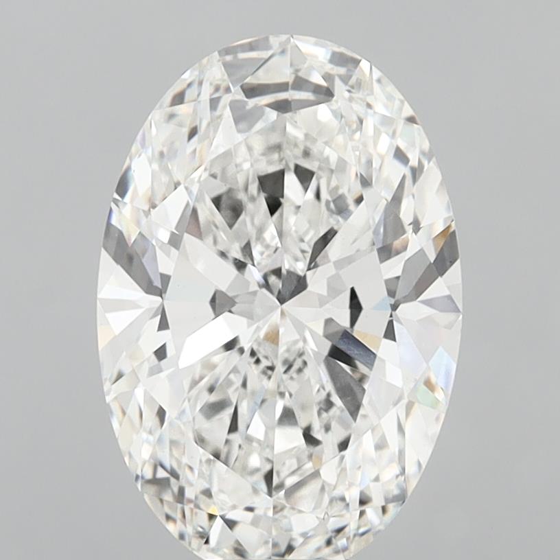 8.57 ct. oval Lab Grown Diamond front image