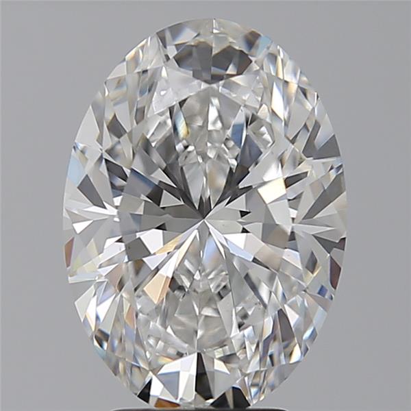 4.01 ct. oval Lab Grown Diamond front image