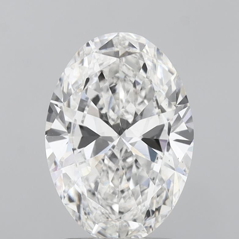2.03 ct. oval Lab Grown Diamond front image