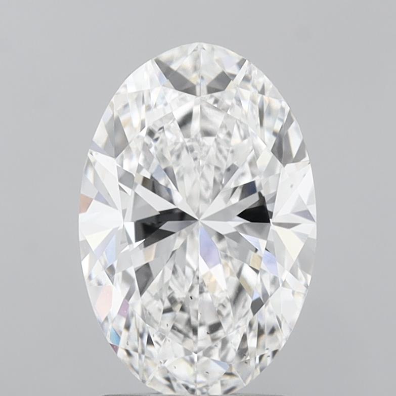 2.07 ct. oval Lab Grown Diamond front image
