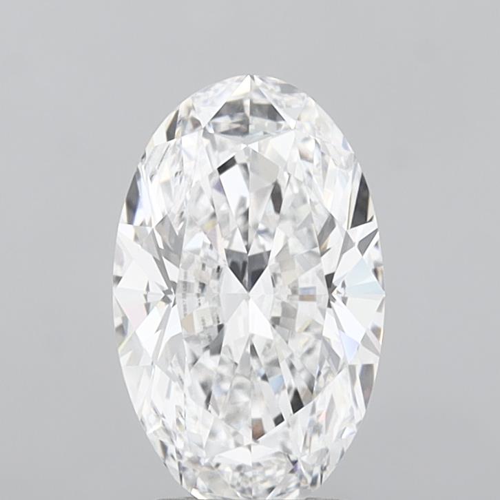 2.50 ct. oval Lab Grown Diamond front image