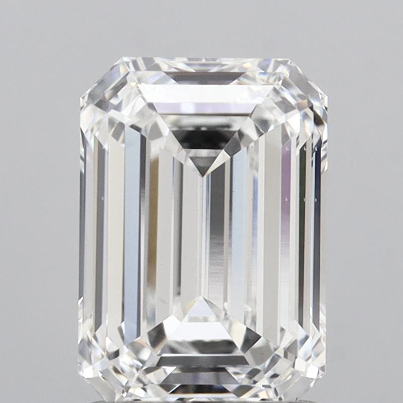 2.01 carat e VS2 EX Cut IGI emerald diamond