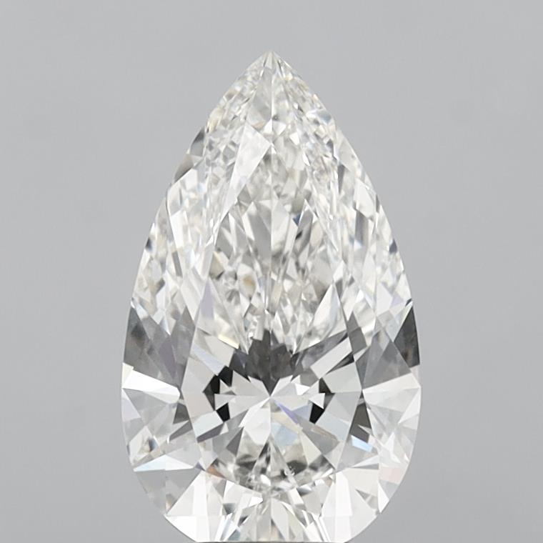 4.05 ct. pear Lab Grown Diamond front image