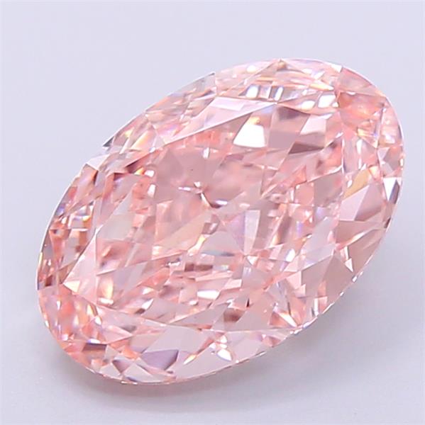 3.02 ct. oval Lab Grown Diamond front image