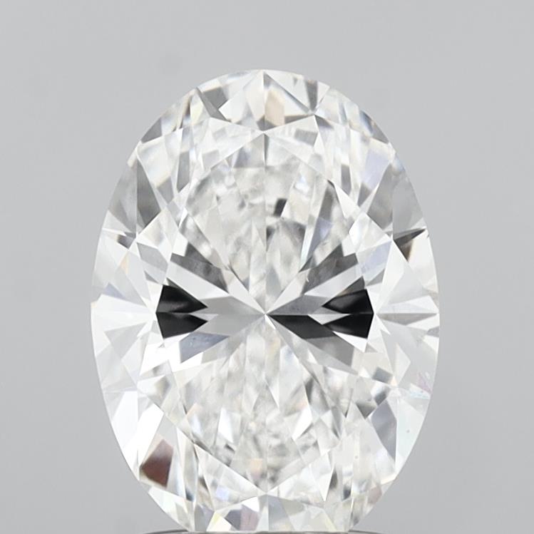 1.59 ct. oval Lab Grown Diamond front image