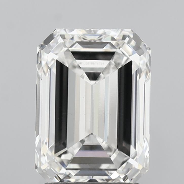 2.09 ct. emerald Lab Grown Diamond front image