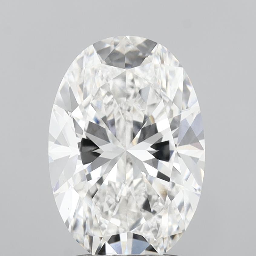 2.05 ct. oval Lab Grown Diamond front image