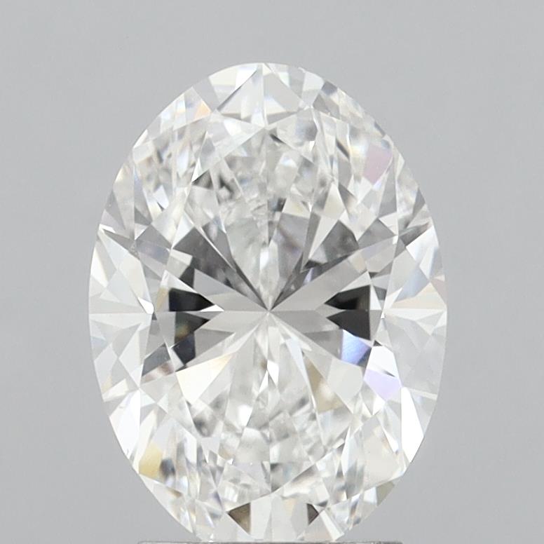 3.02 ct. oval Lab Grown Diamond front image