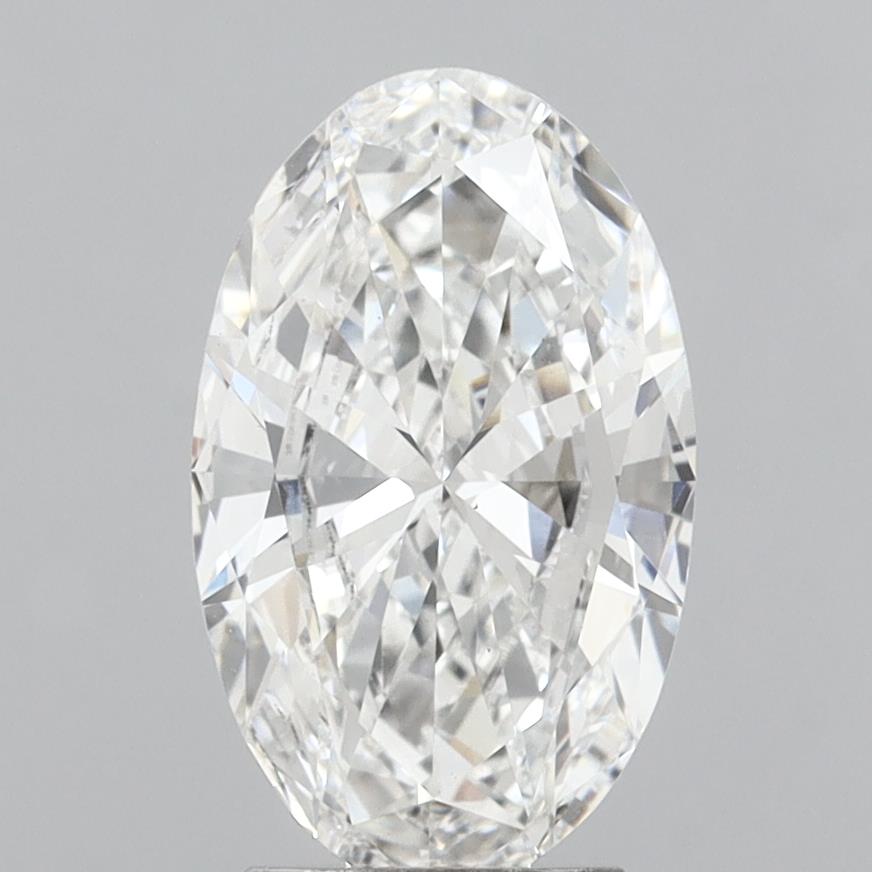 3 carat f VS1 EX Cut IGI oval diamond