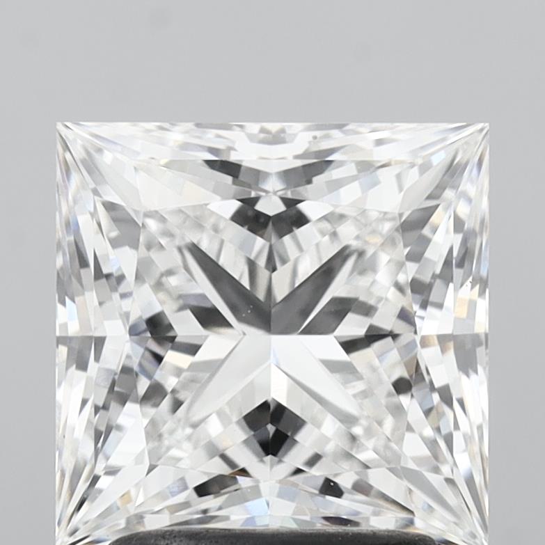 2.10 ct. princess Lab Grown Diamond front image