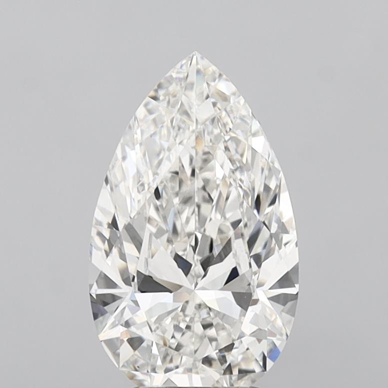 3.01 ct. pear Lab Grown Diamond front image