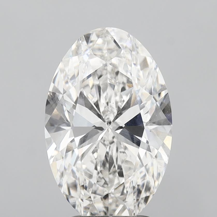 3.02 ct. oval Lab Grown Diamond front image