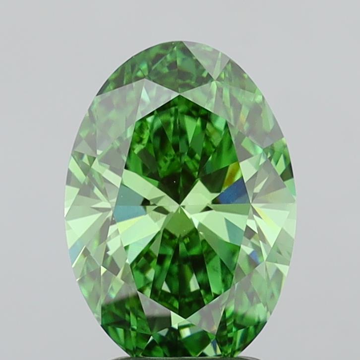 2.58 ct. oval Lab Grown Diamond front image