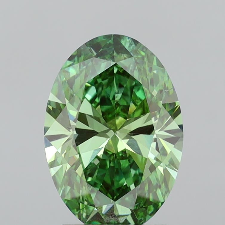 2.55 ct. oval Lab Grown Diamond front image