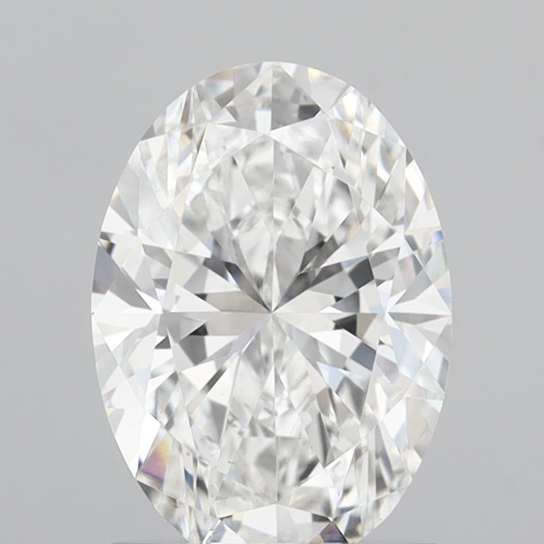 1.52 ct. oval Lab Grown Diamond front image