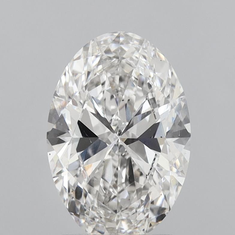 2.50 ct. oval Lab Grown Diamond front image