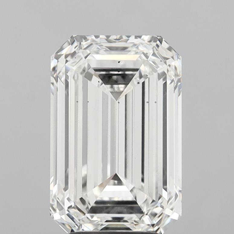 4.01 ct. emerald Lab Grown Diamond front image