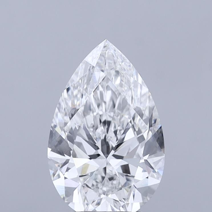 3.02 ct. pear Lab Grown Diamond front image